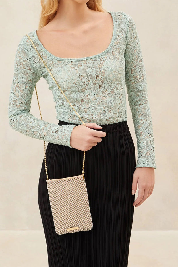 DREW DIAMANTE PHONE POUCH