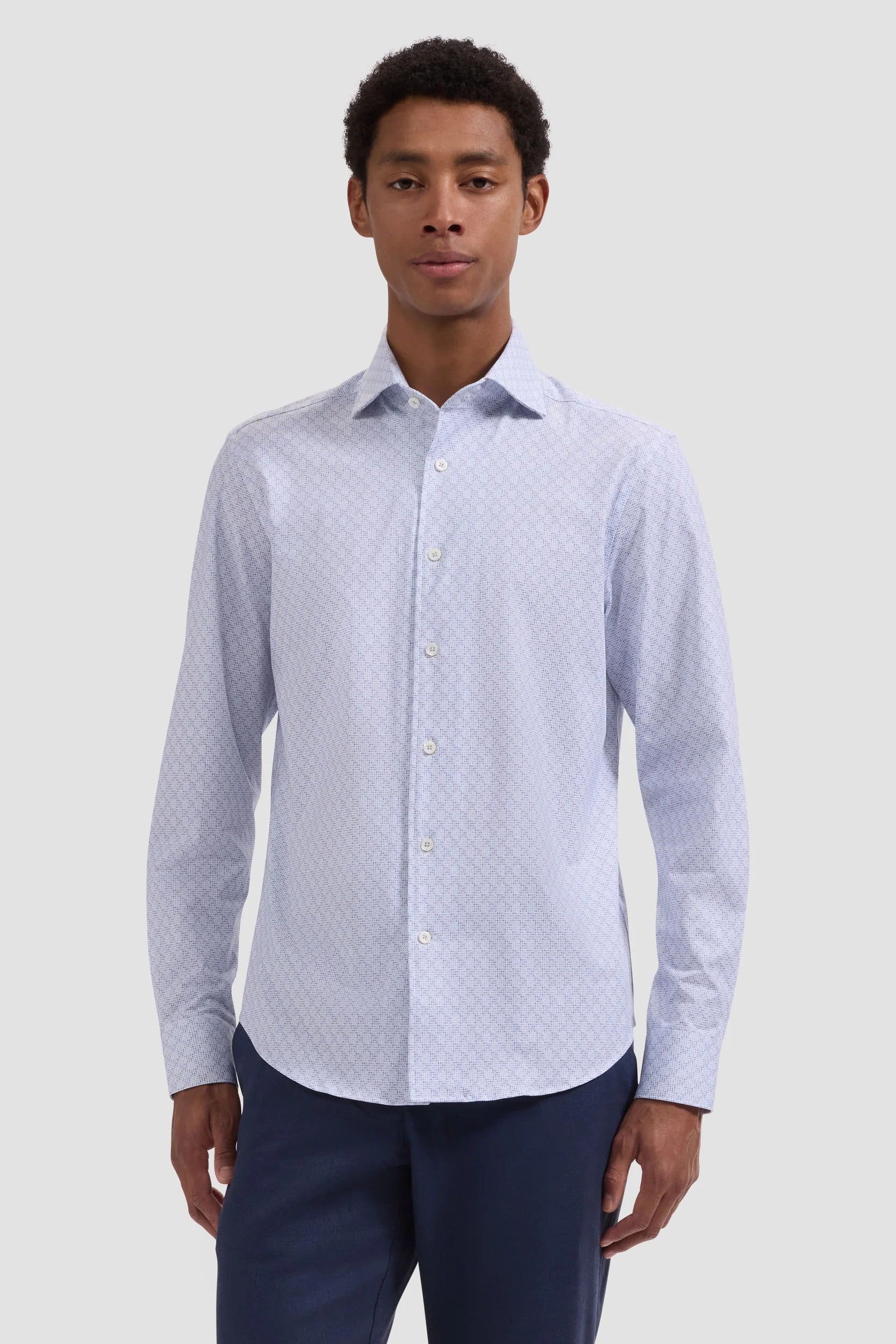 OOOHCOTTON DEVON LONG SLEEVE SHIRT - Long Sleeved Shirts - Novaman