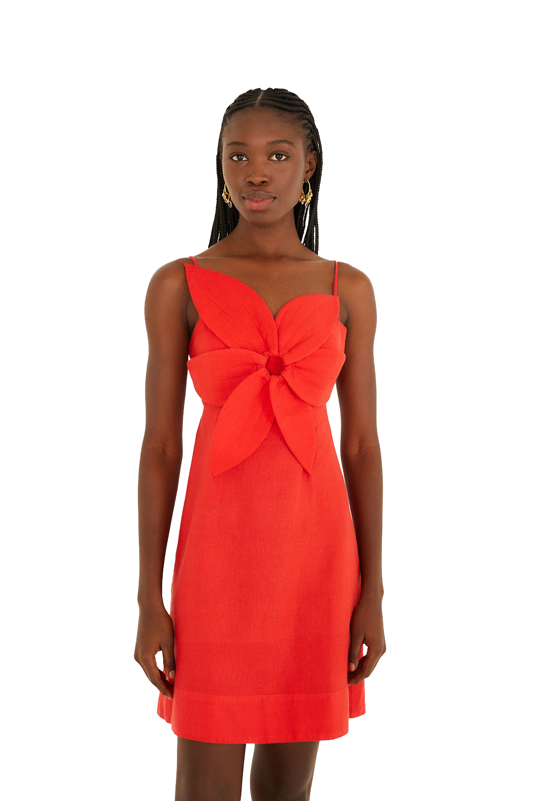 FLOWER MINI DRESS - Dresses - Sassanova