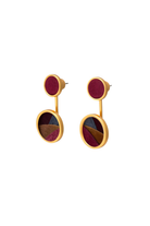 ALICIA BEZEL EARRING Sassanova