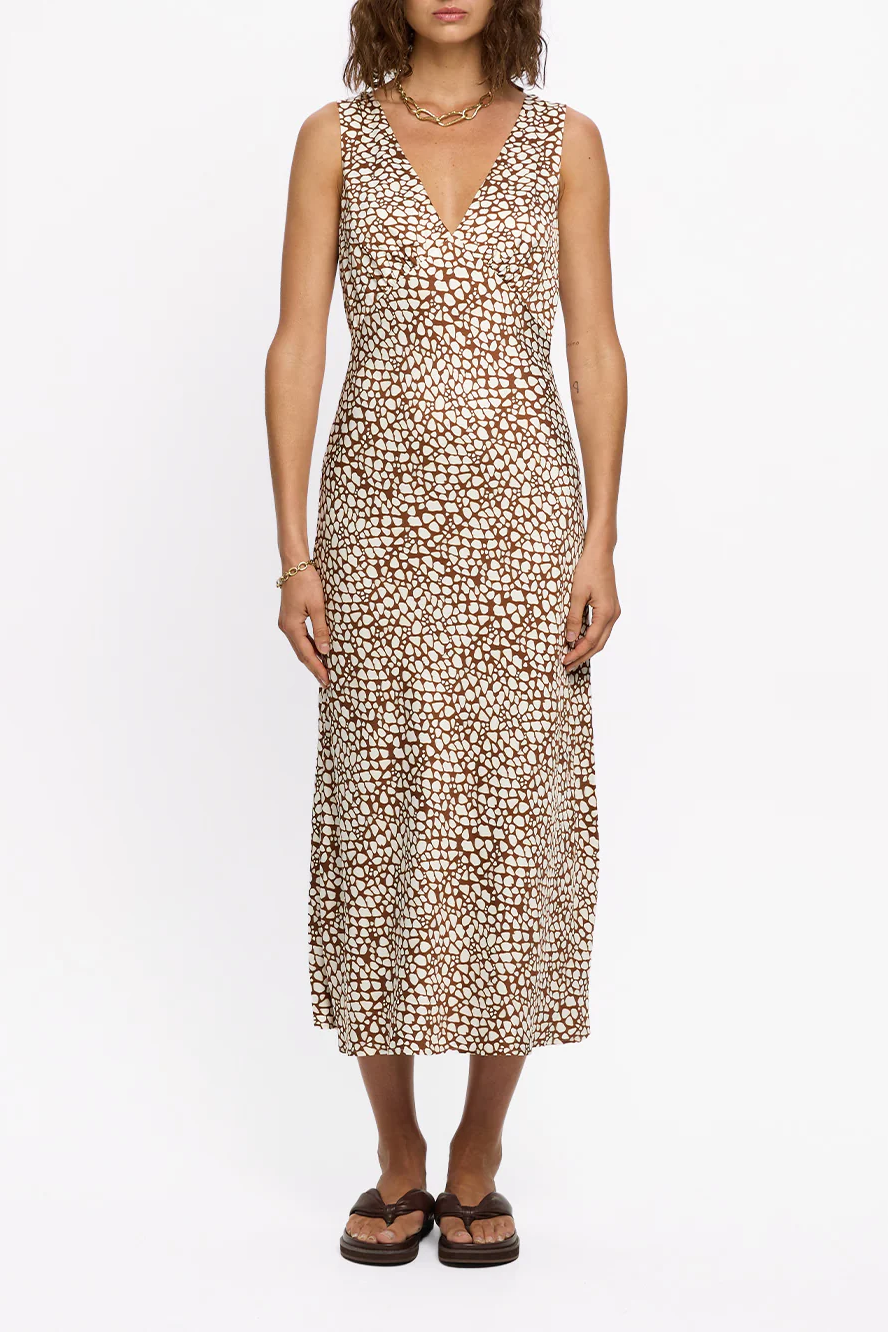 SOLARA MIDI DRESS - Dresses - Sassanova