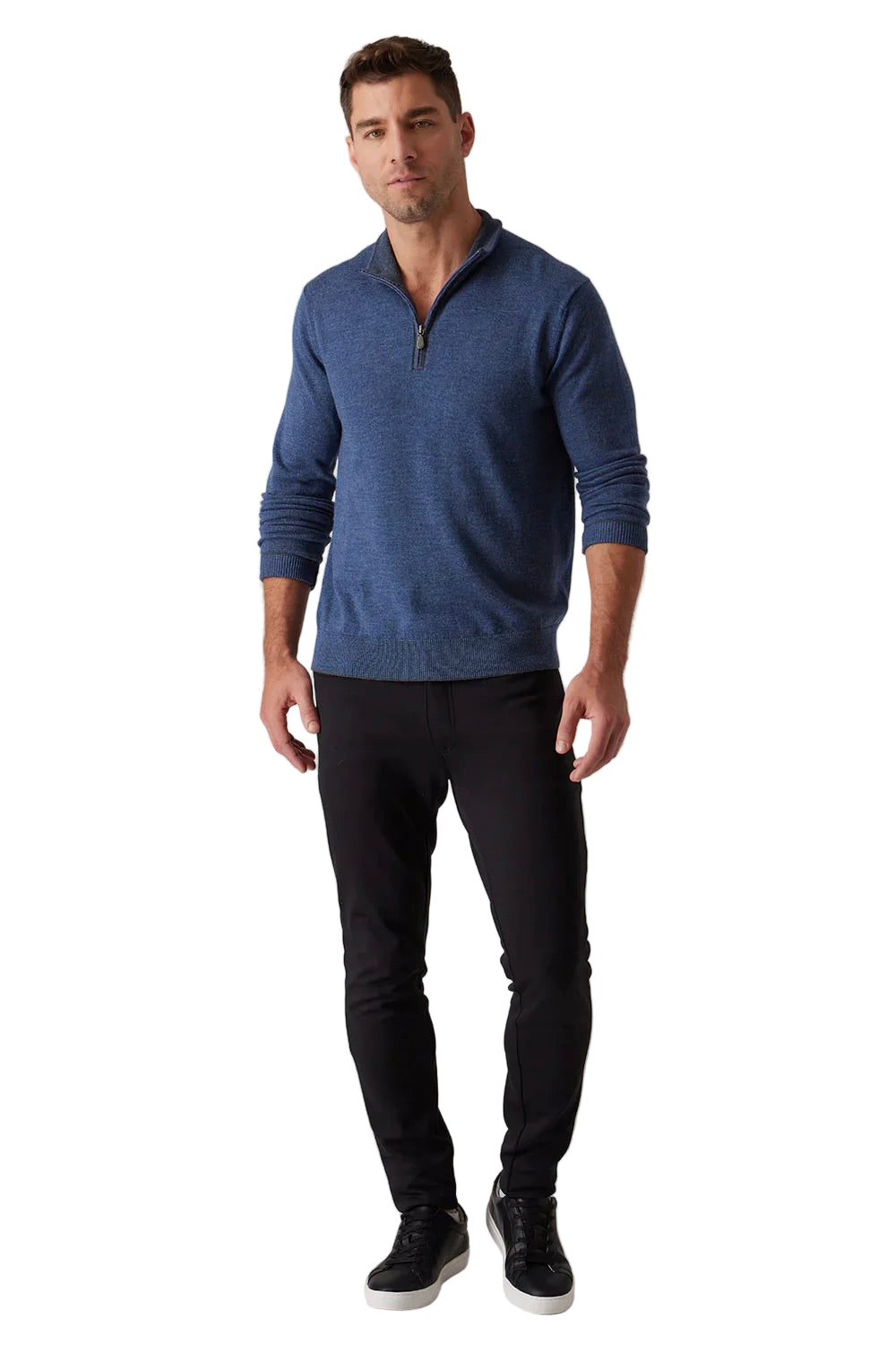 CLASSIC ZIP MOCK  IND - Sweaters
novaman