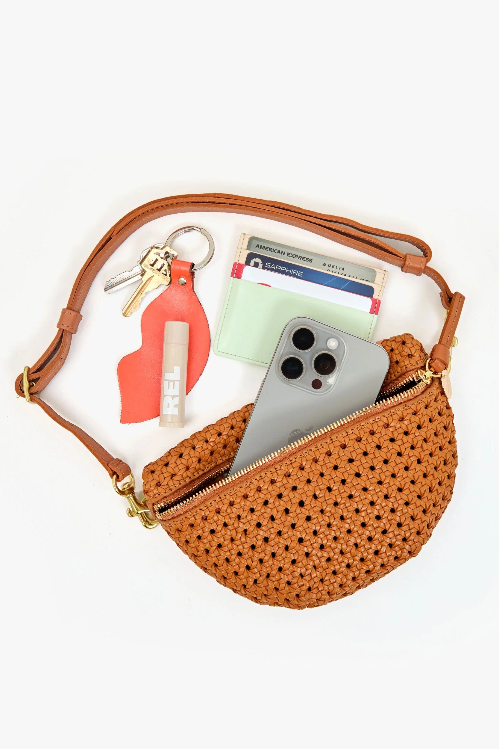 PETITE FANNY RATTAN - Handbags - Sassanova