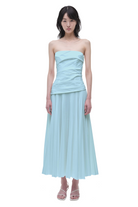 ARIE STRAPLESS BUSTIER MIDI DRESS - Dresses - Sassanova