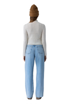 POPCORN TOP IN CASHMERE BLEND - Sassanova