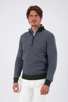 ACE BIRDSEYE 1/4 ZIP SWEATER - novaman