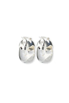 MINI ORGANIC HOOPS SILVER - Earrings - Sassanova