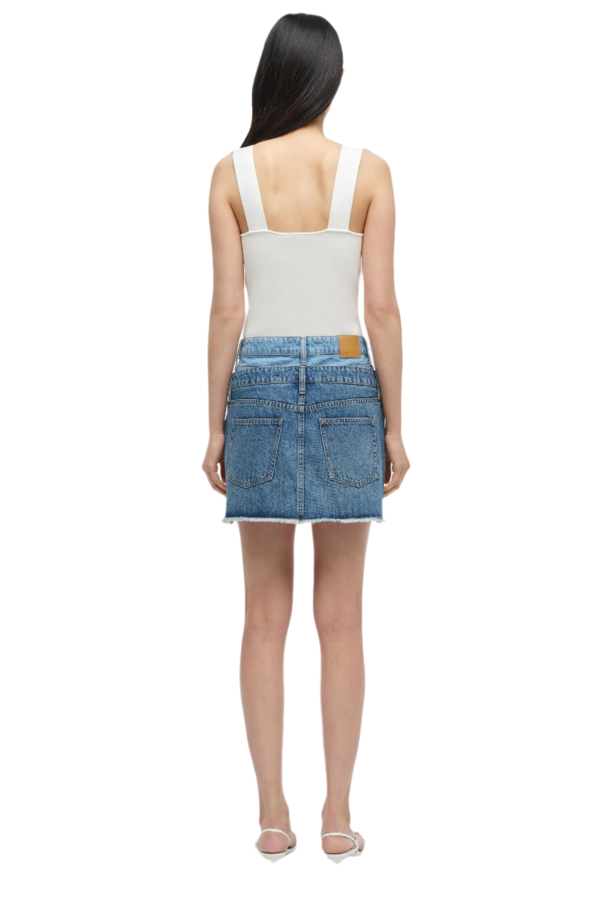 SALIX DOUBLE WAISTBAND MINI SKIRT
sassanova