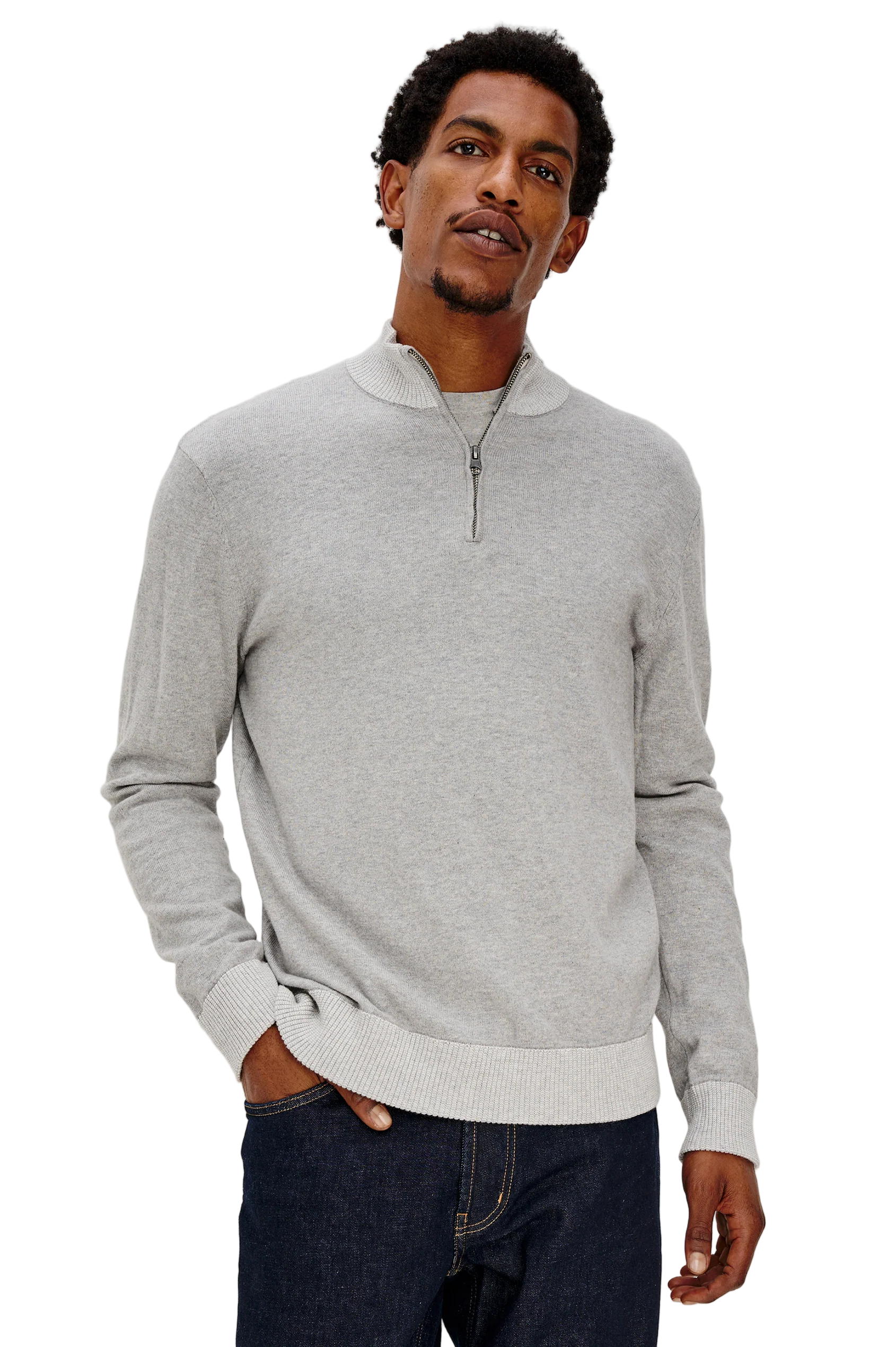 WAYLON 1/4 ZIP SWEATER
sassanova