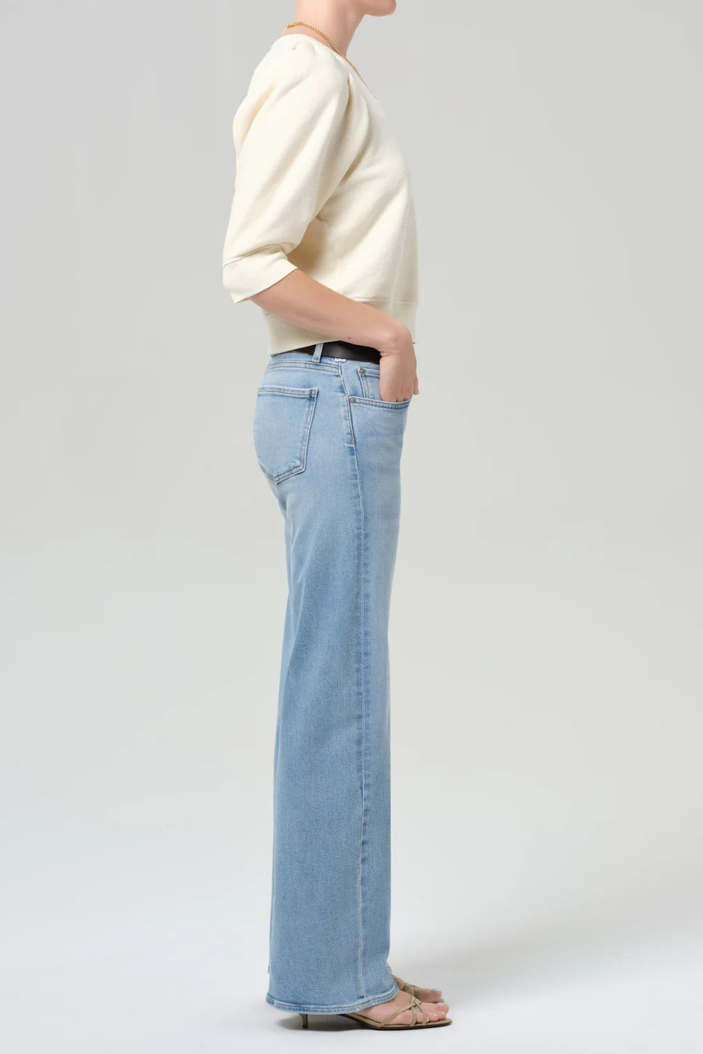 NORA TROUSER - Jeans - Sassanova