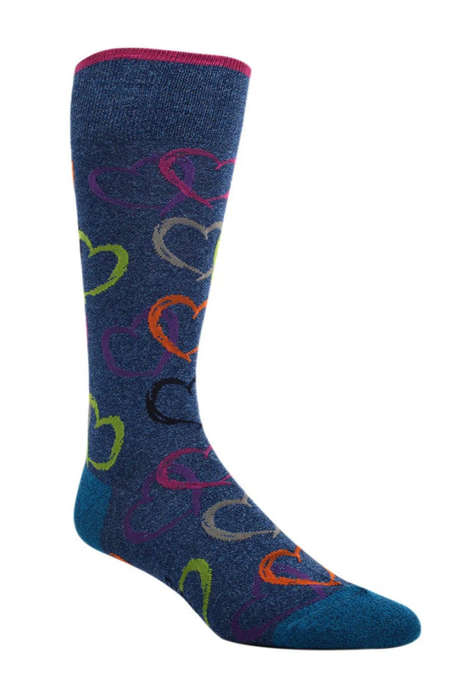 HEART SOCKS DENIM - Socks - Novaman