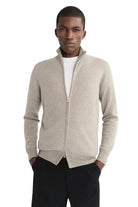 FULL ZIP CASHMERE SWEATER-NovaMan