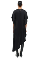 Sadia cape mini dress-sassanova
