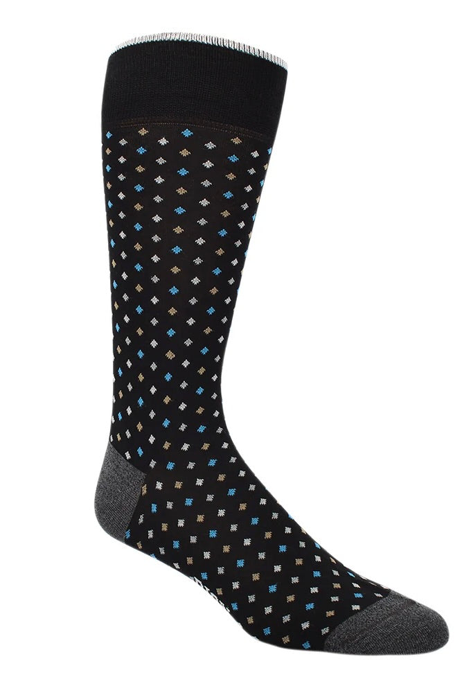 SMALL DIAMOND NEAT SOCK BLACK OS
novaman