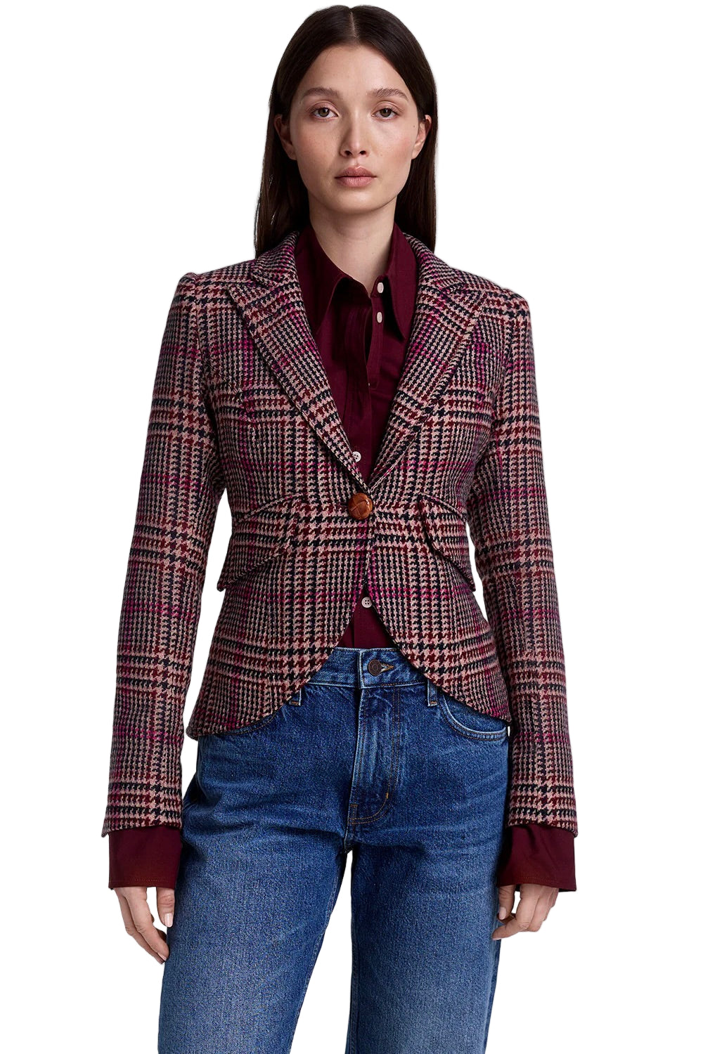 ONE BUTTON BLAZER (FA25108)
sassanova