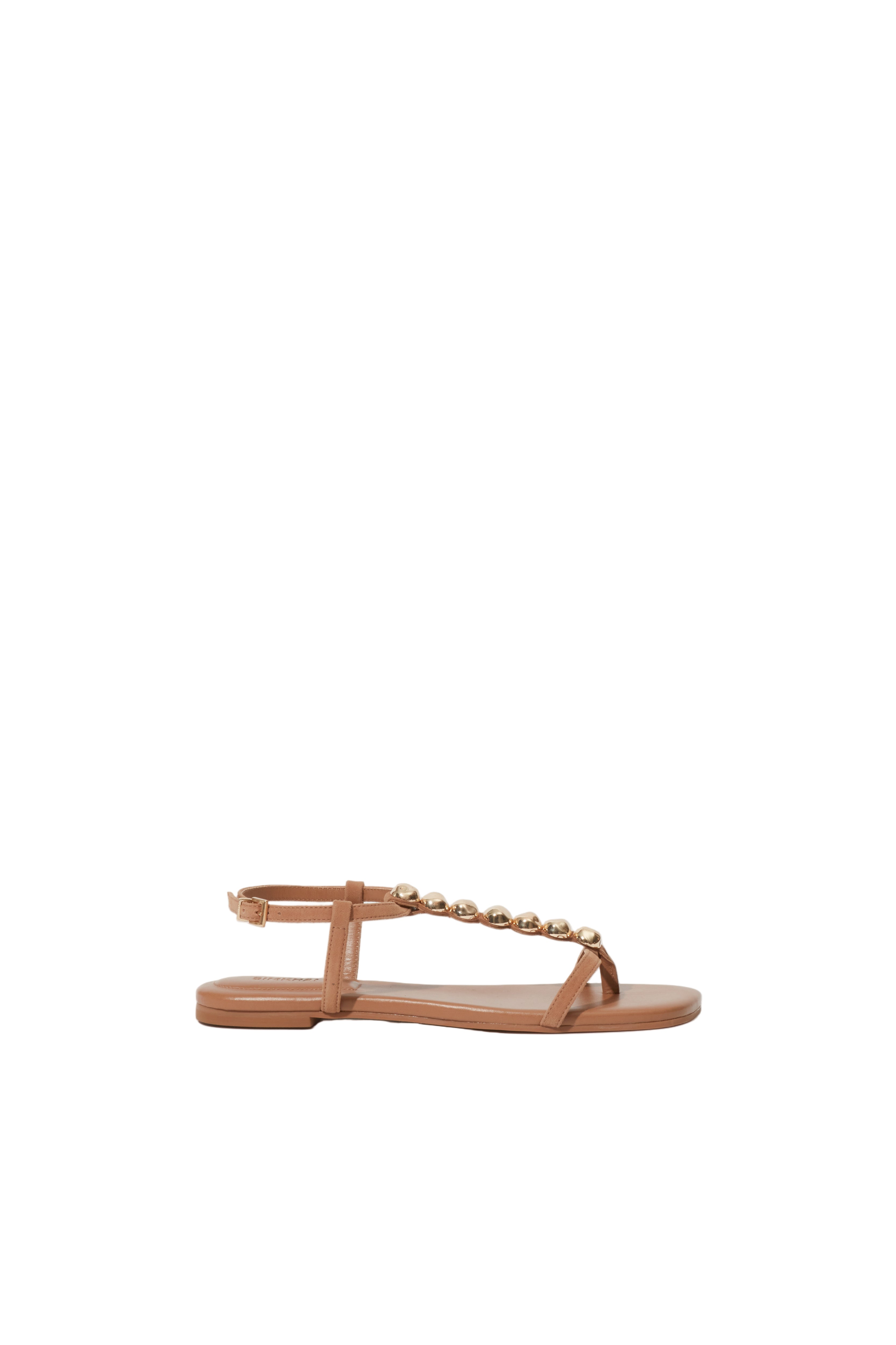 AMAYA SUEDE THONG FLAT SANDAL-Sassanova