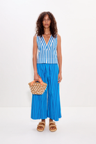 ARRO SLEEVELESS POPLIN TOP - Blouses - Sassanova