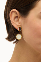 EMILY BEZEL JACKET EARRING - Earrings - Sassanova
