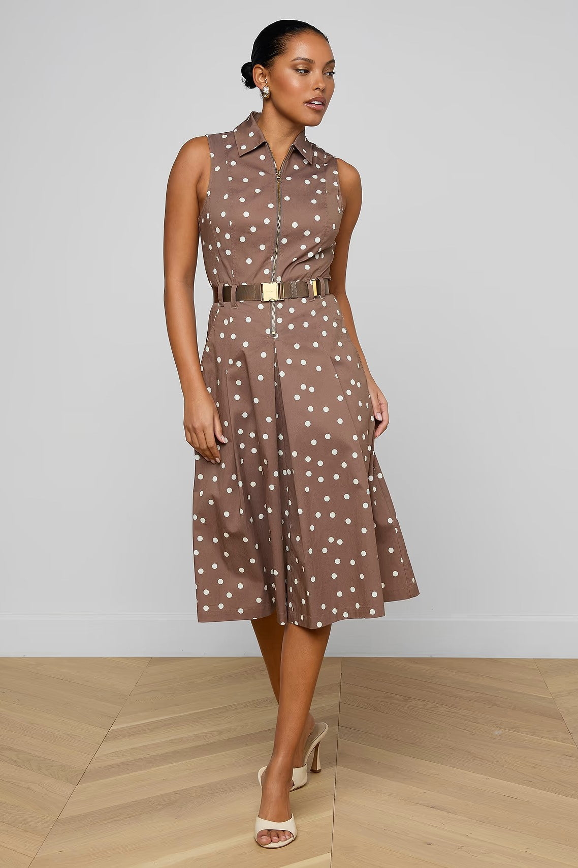 KYLO BELTED SHIRT DRESS - Dresses - Sassanova