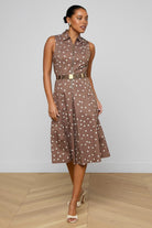 KYLO BELTED SHIRT DRESS - Dresses - Sassanova