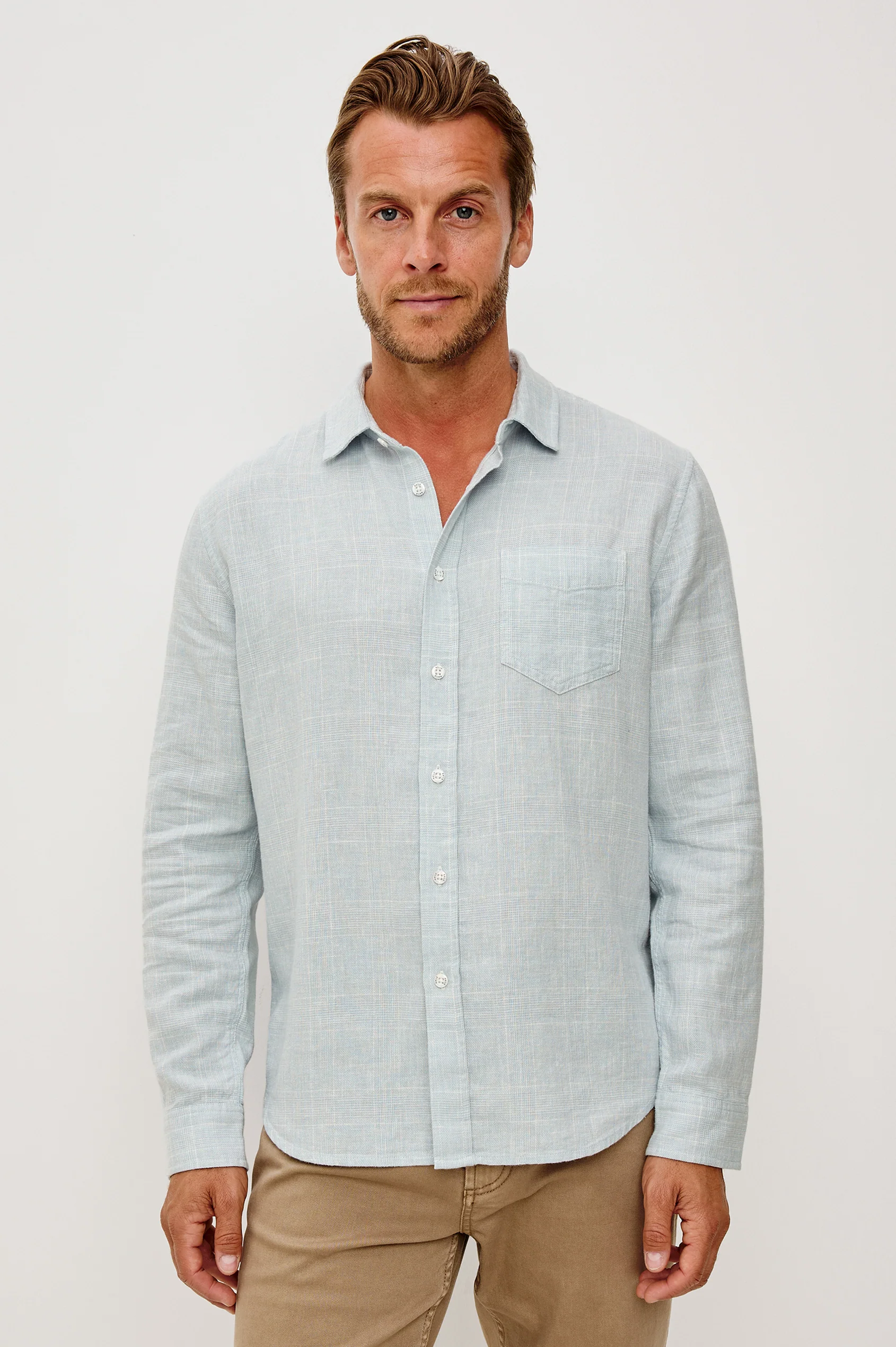 GRACY LONG SLEEVE SPORT SHIRT - Long Sleeved Shirts - Novaman