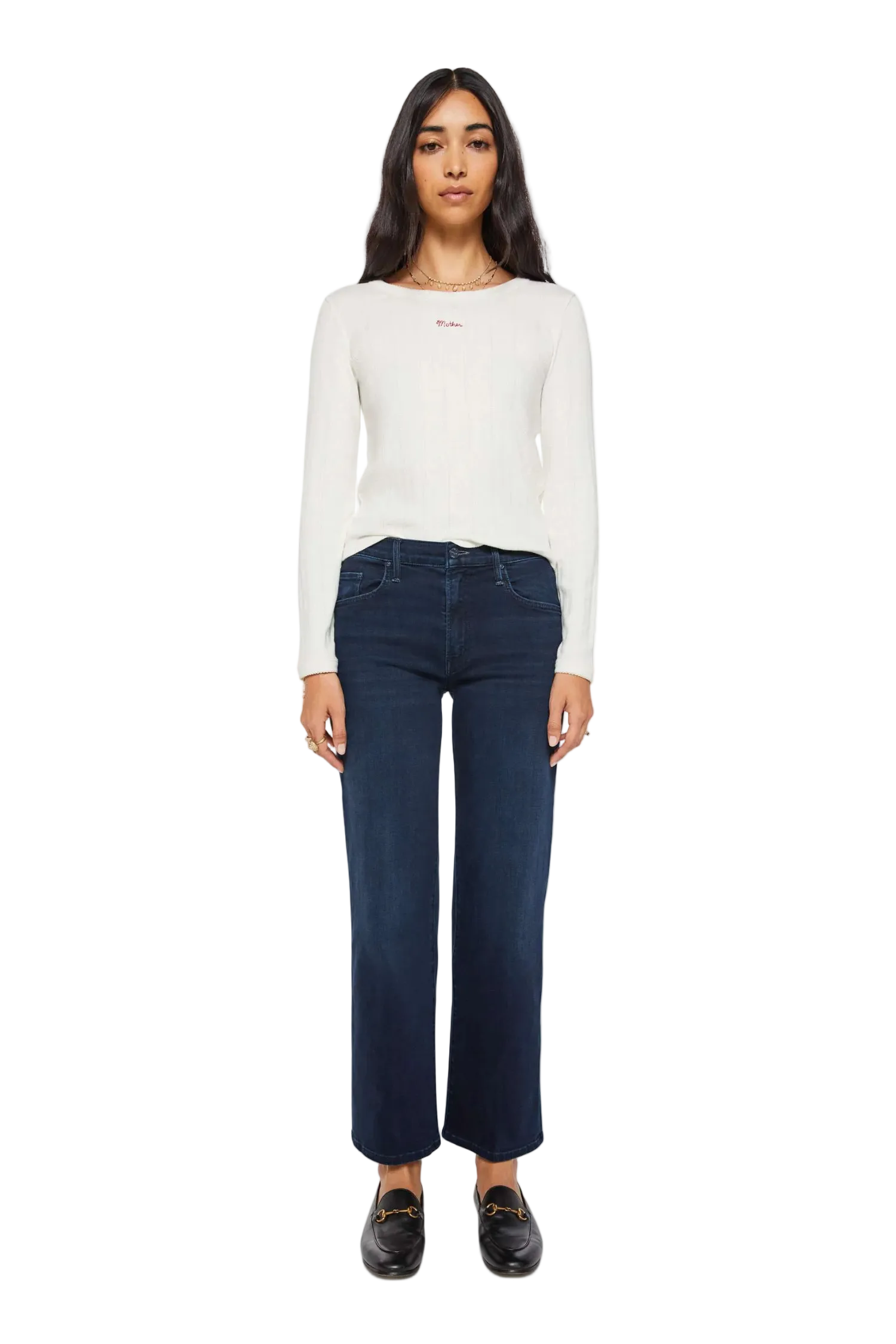 THE MID RISE RAMBLER ZIP ANKLE JEAN Sassanova