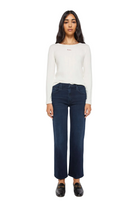 THE MID RISE RAMBLER ZIP ANKLE JEAN Sassanova