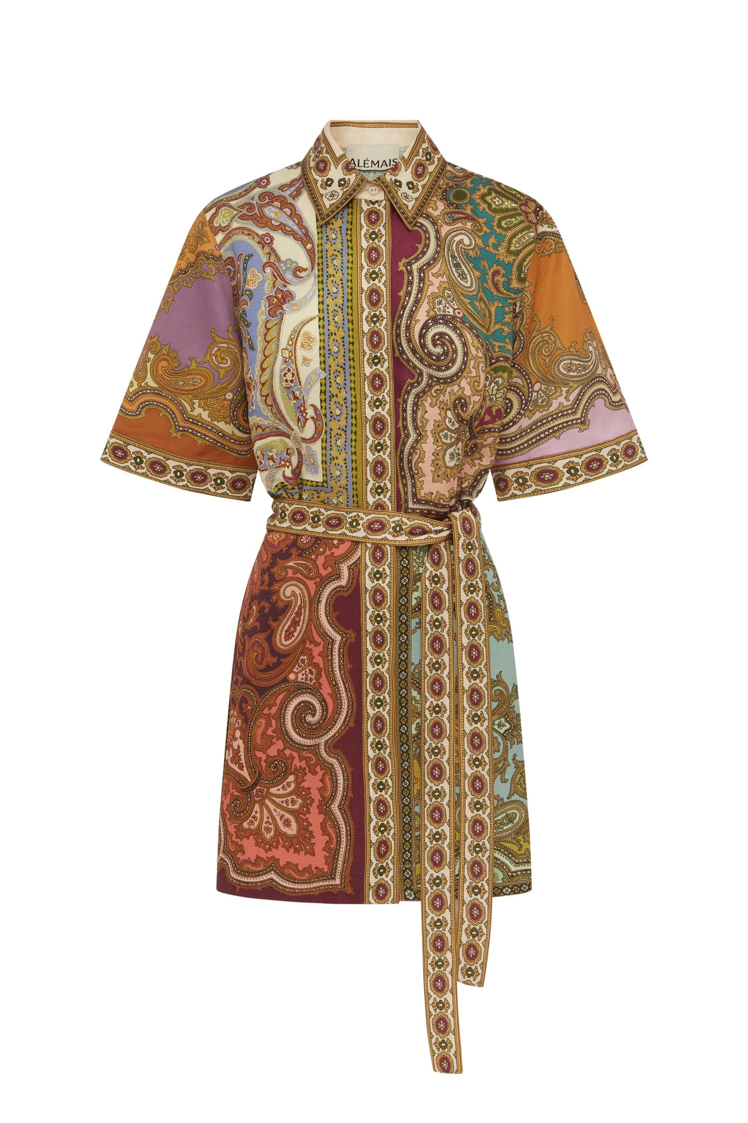 CLEMENZA SPLICED MINI DRESS
sassanova