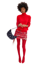 LUNE SUEDE W/STUDS - Handbags - Sassanova