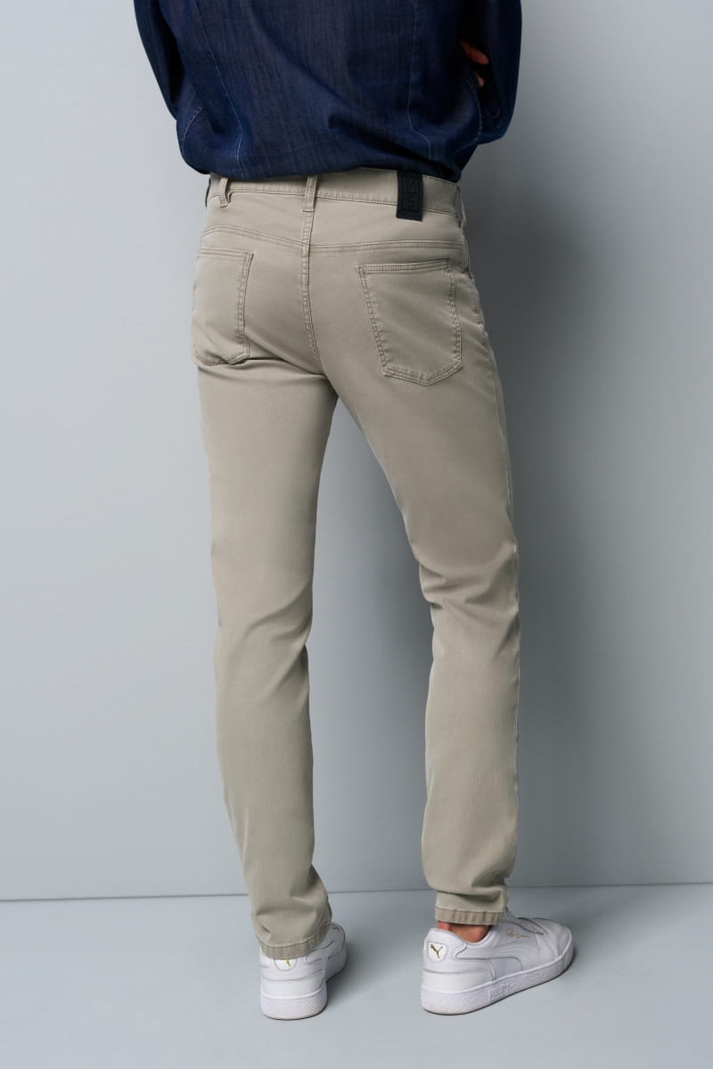 5 POCKET SLIM M5 PANT - Pants - Novaman