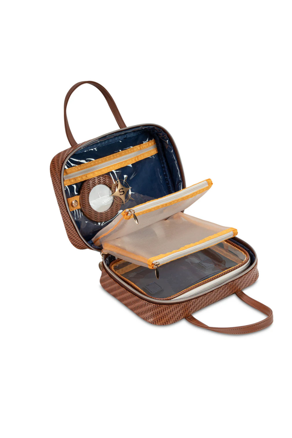 ROSEWOOD COGNAC MI TRAVELER BAG - sassanova