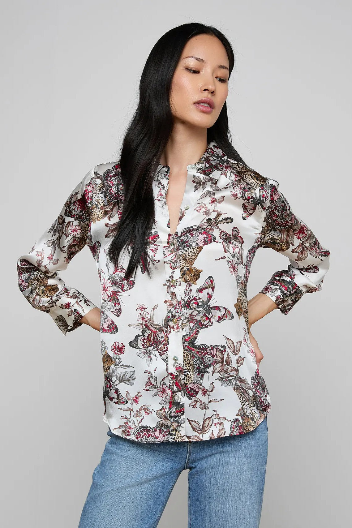 DANI 3/4 SLEEVE BLOUSE - Blouses - Sassanova