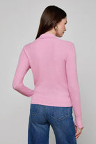 STERLING JEWEL BUTTON COLLARED SWEATER - Sweaters - Sassanova