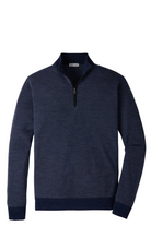 BLAIR BIRDSEYE 1/4 ZIP SWEATER Sassanova / Novaman