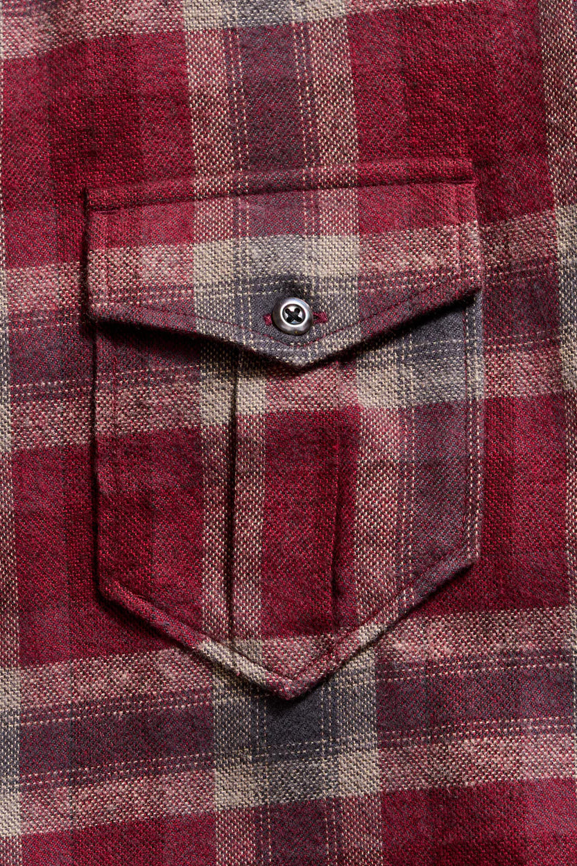 BOLD PLAID SCOUT SPORT SHIRT - Long Sleeved Shirts - Novaman