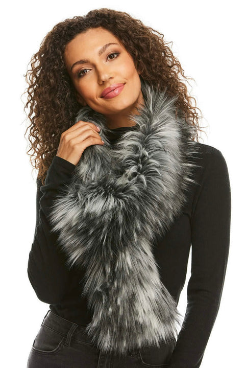 FAUX FUR LOOP SCARF