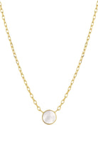 ROSE MARBLE COIN NECKLACE
sassanova
