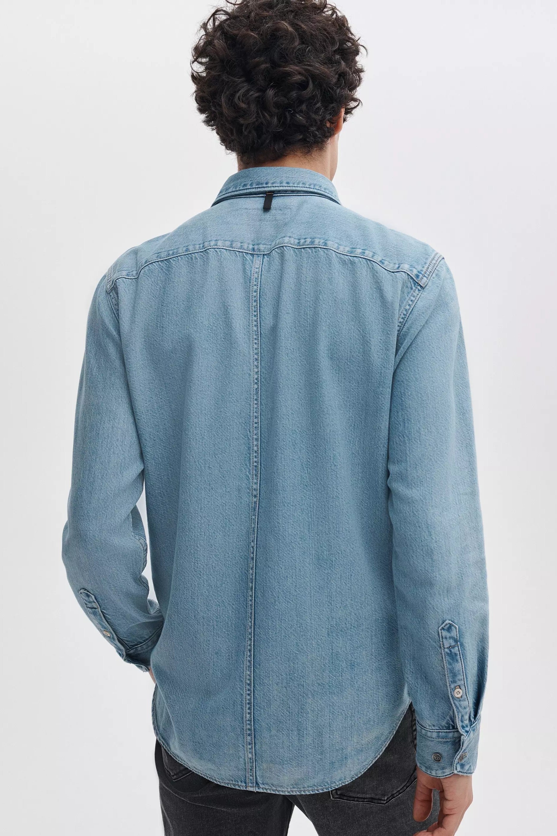 DENIM TOMLIN SPORT SHIRT - Long Sleeved Shirts - Novaman