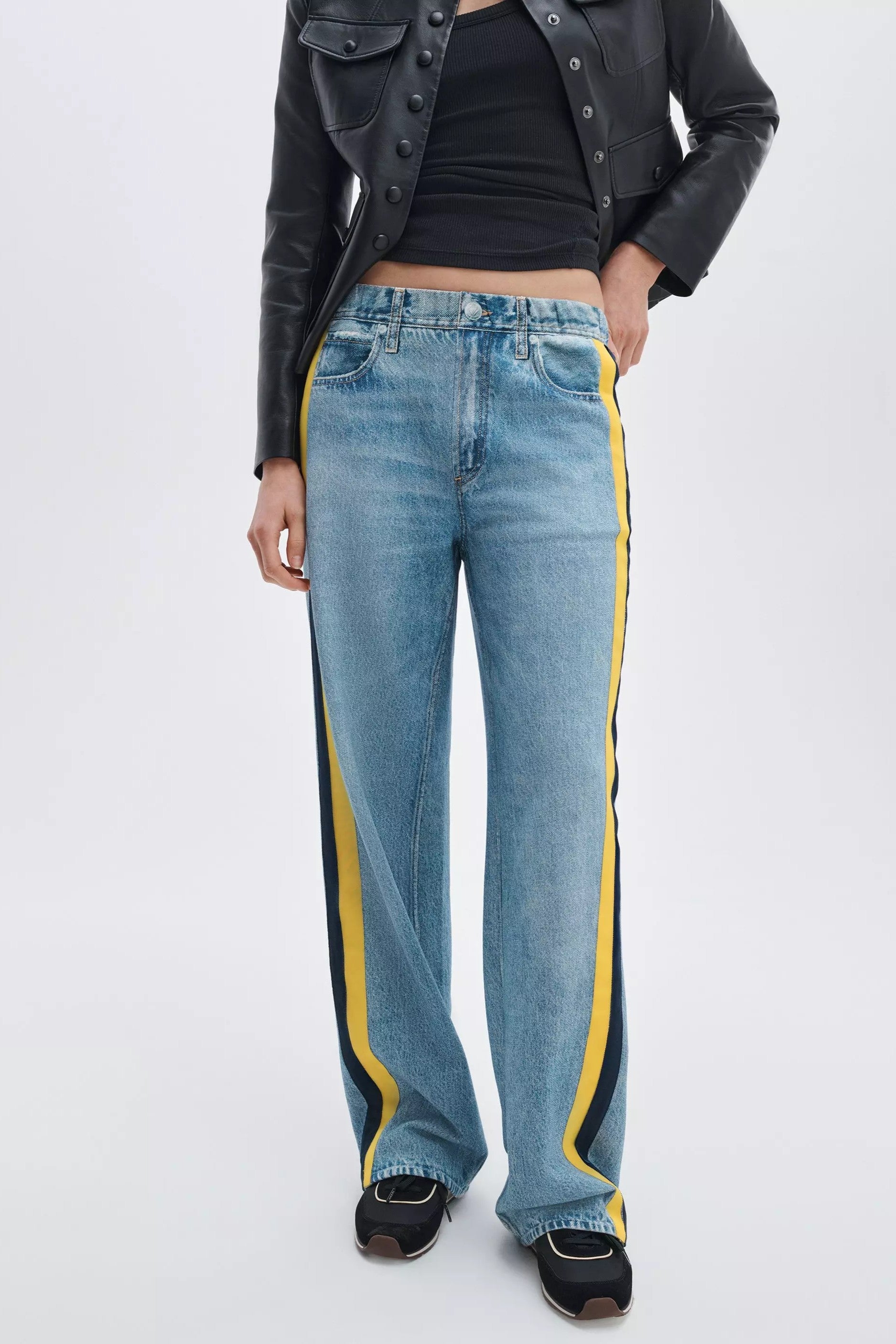 MIRAMAR TERRY TRACK PULL ON PANT - Jeans - Sassanova