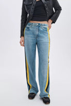 MIRAMAR TERRY TRACK PULL ON PANT - Jeans - Sassanova