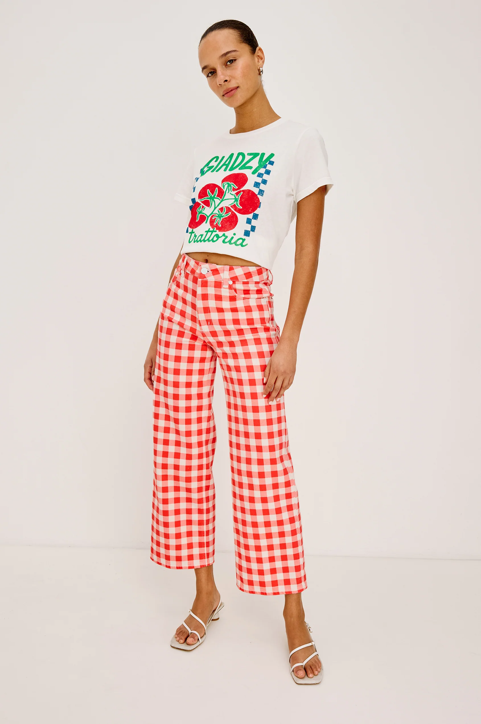 GETTY CROP - Pants - Sassanova