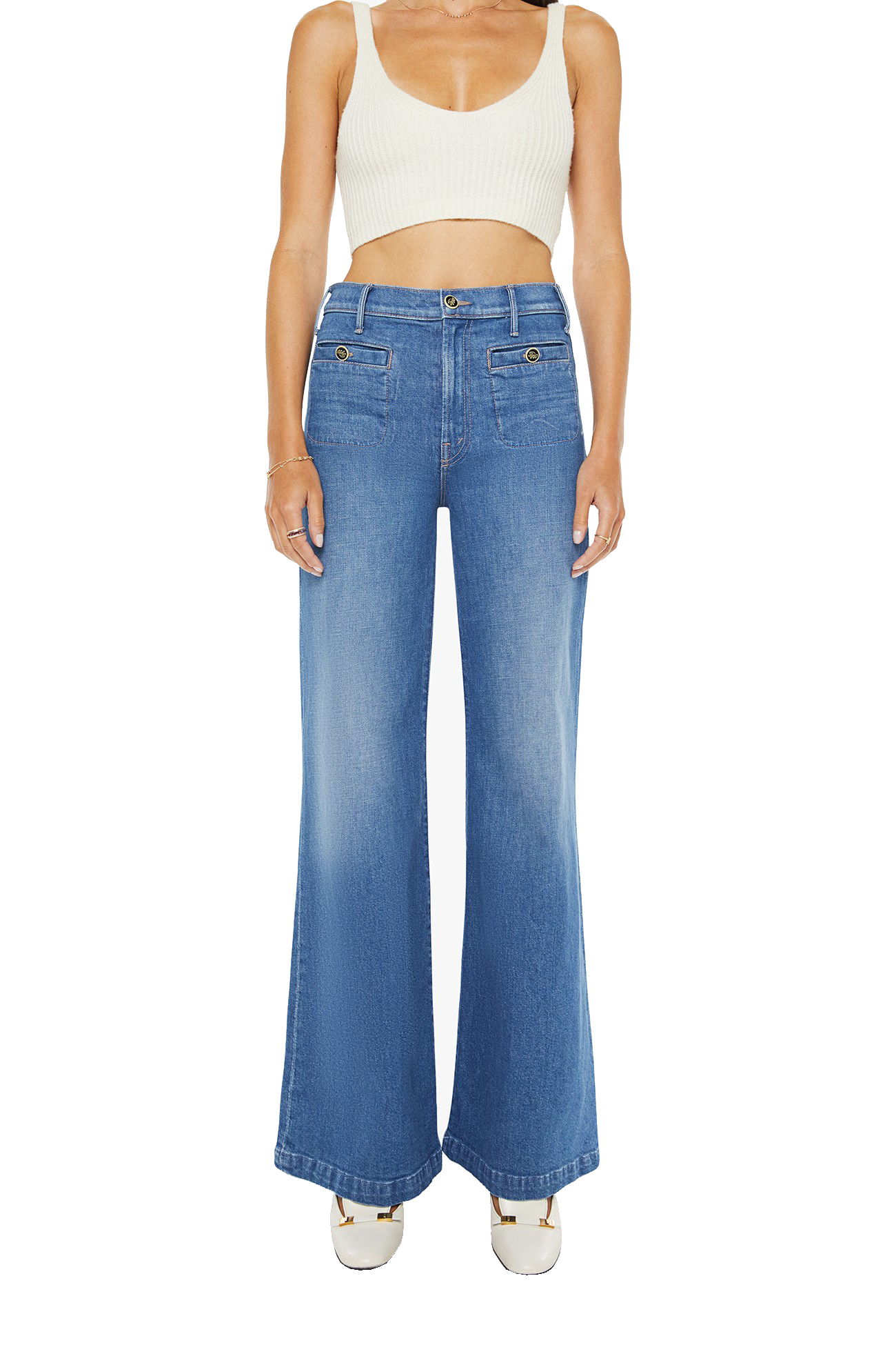 STASHED HUSTLER ROLLER SNEAK JEAN - Jeans - Sassanova