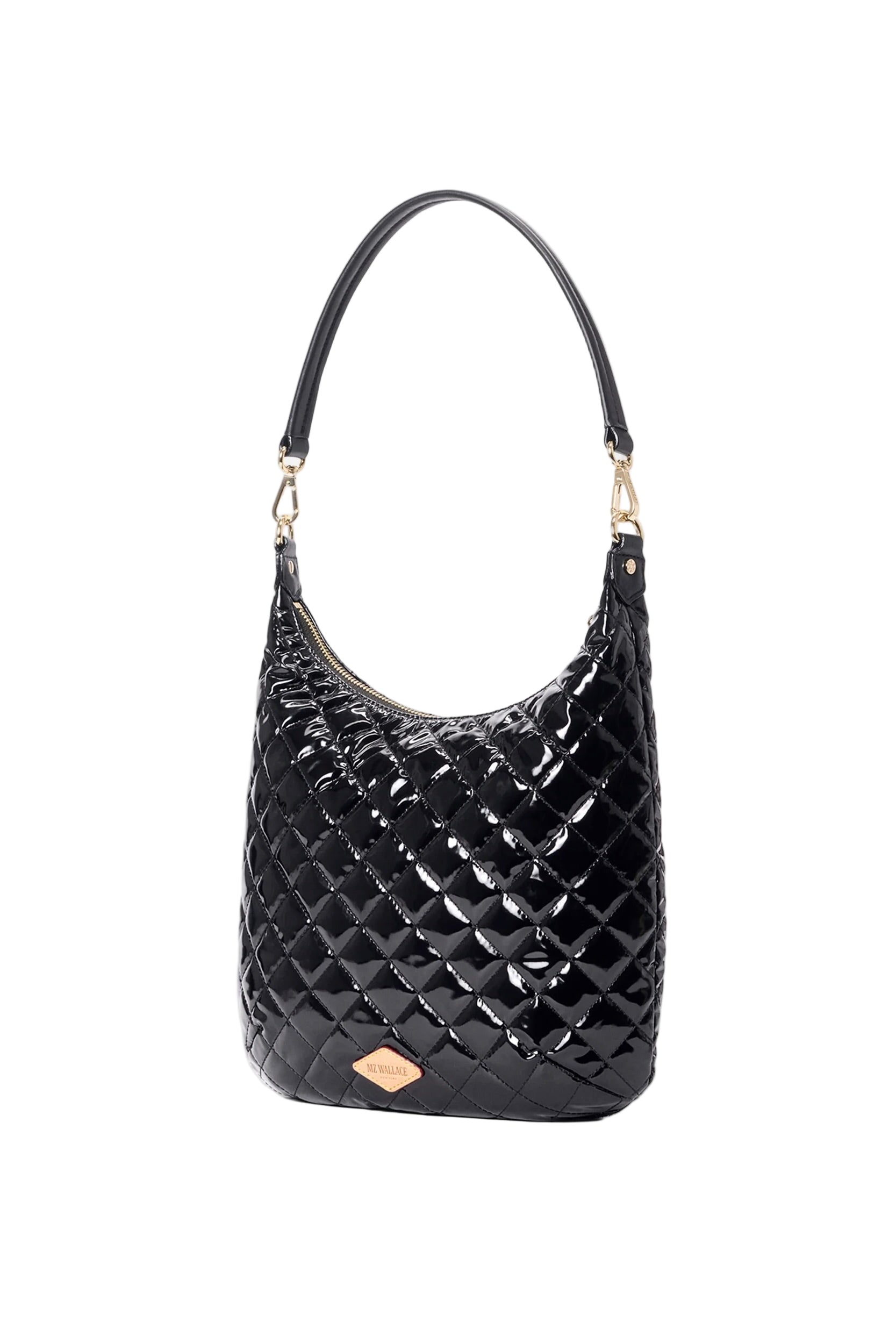 CROSBY SIENNA LACQUER - Handbags - Sassanova