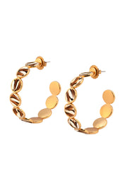 TIGER MULTI BEZEL EARRING