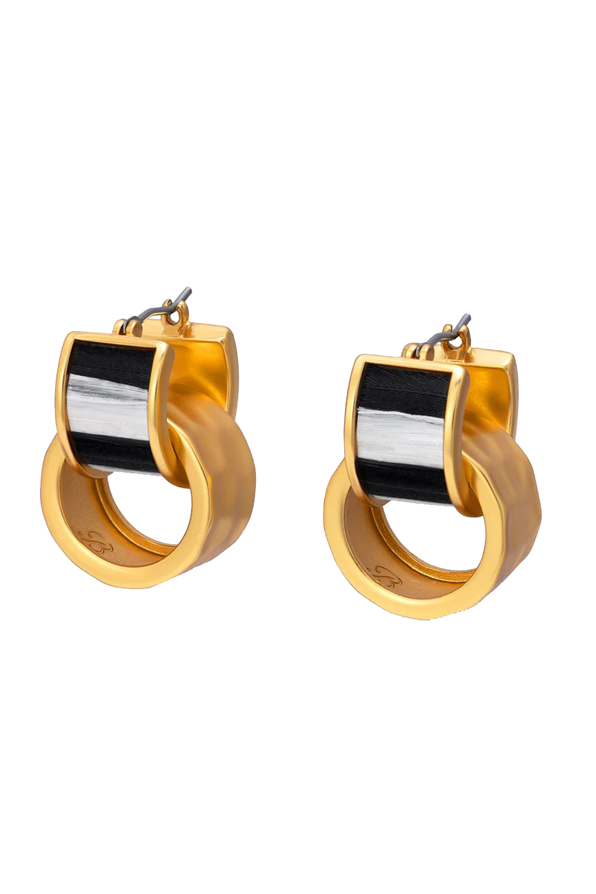 MELISSA DOUBLE HOOP EARRING - Earrings - Sassanova