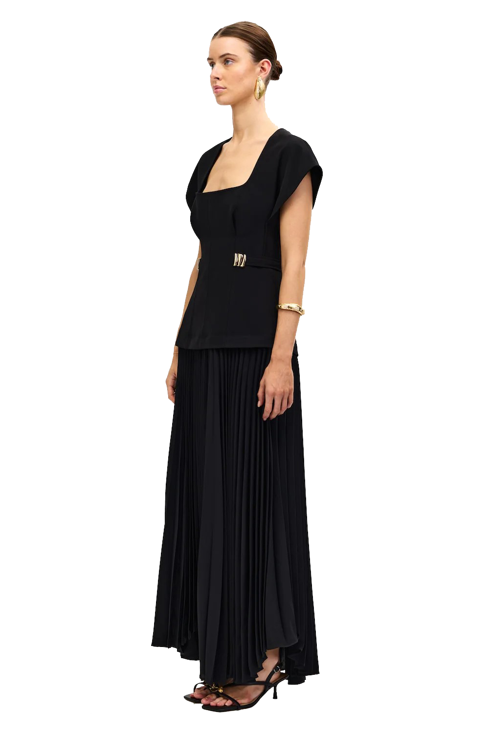 BOLLOW MAXI DRESS - Dress - Sassanova