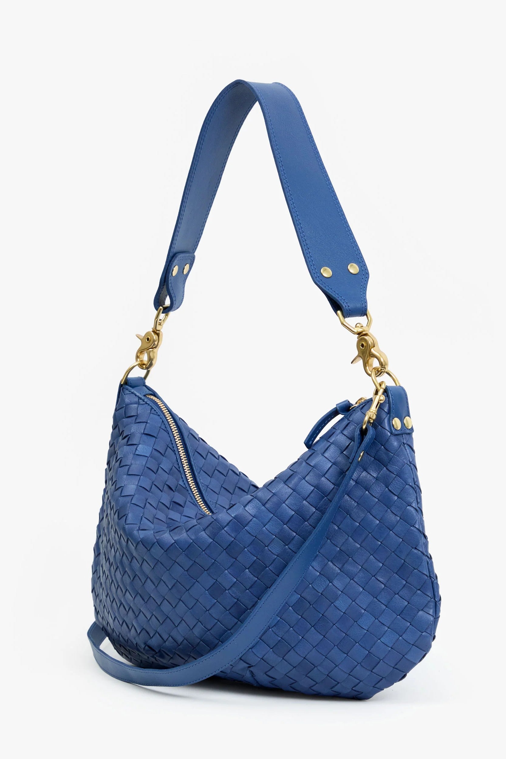 MOYEN MESSENGER WOVEN DIAGONAL - Handbags - Sassanova