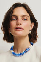 PEARL PABLO EARRINGS- GREEN AMETHYST - Earrings - Sassanova