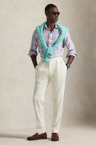 LONG SLEEVE LINEN SPORT SHIRT - Long Sleeved Shirts - Novaman