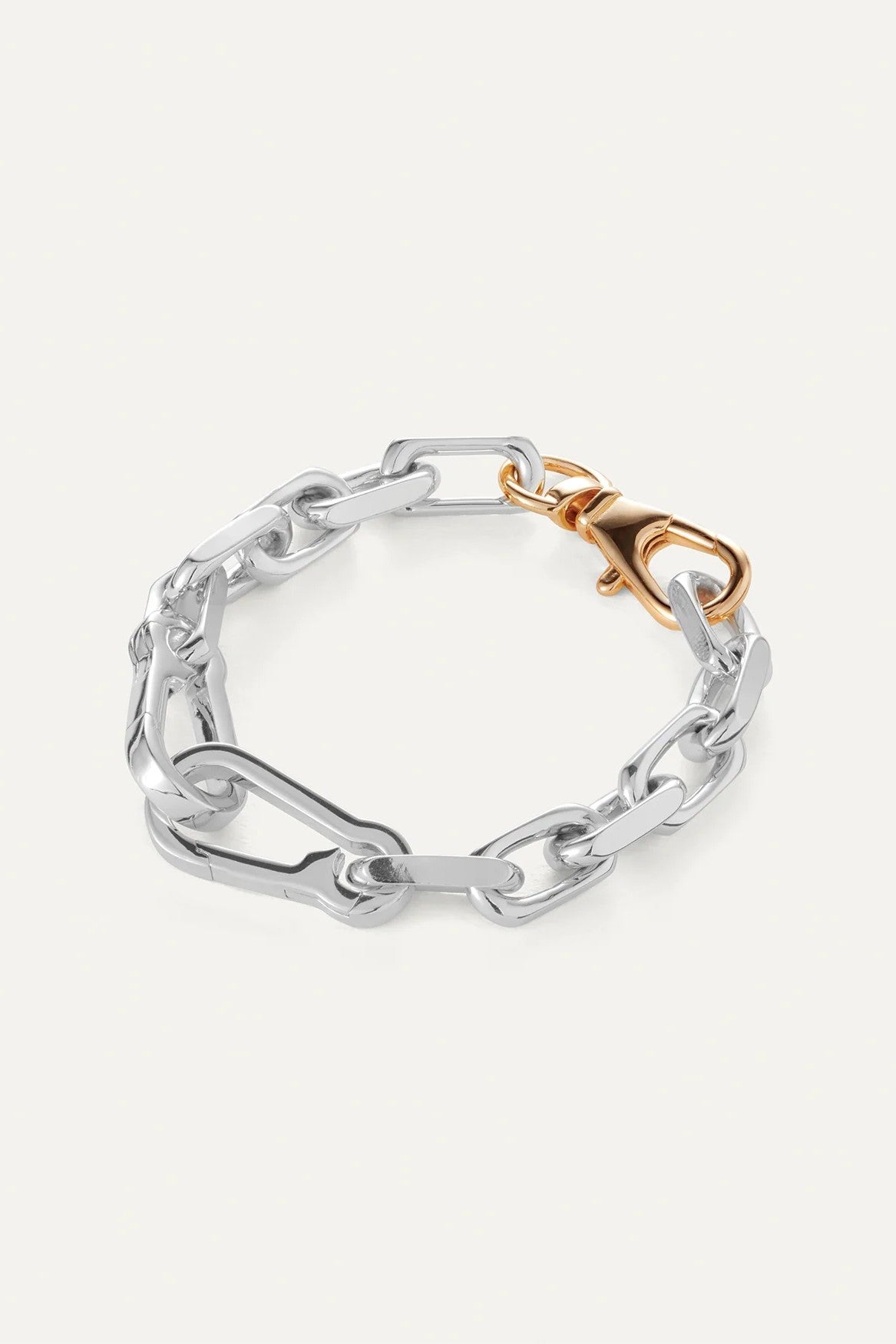PADLOCK HEART CHAIN BRACELET - Bracelets - Sassanova